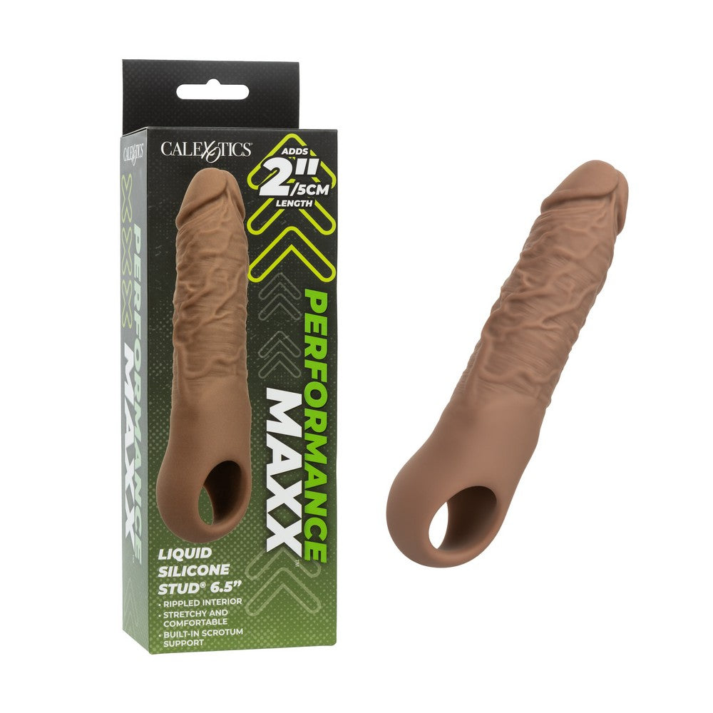 Performance Maxx Penis Liquid Silicone Stud 6.5" Extension by Cal Exotics