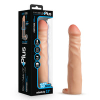penis extender with packaging labeled 'Performance Plus' on a white background