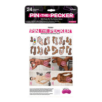 different colors and sizes of peckers with nude men. pin the pecker game