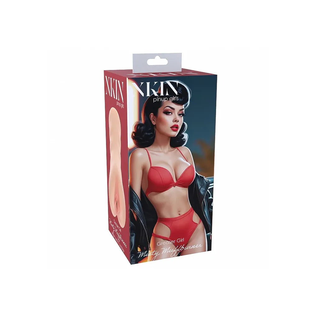 Pinup Misty Muffburner Vagina Masturbator with packaging