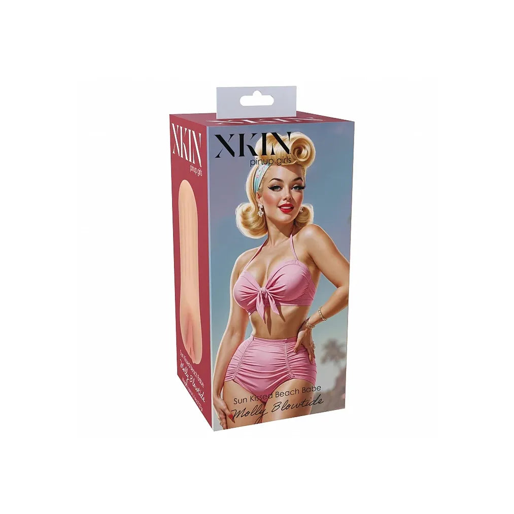 Pinup Molly Blowtide Vagina Masturbator with packaging