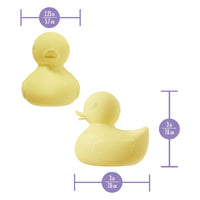 rubber duck massager size specs