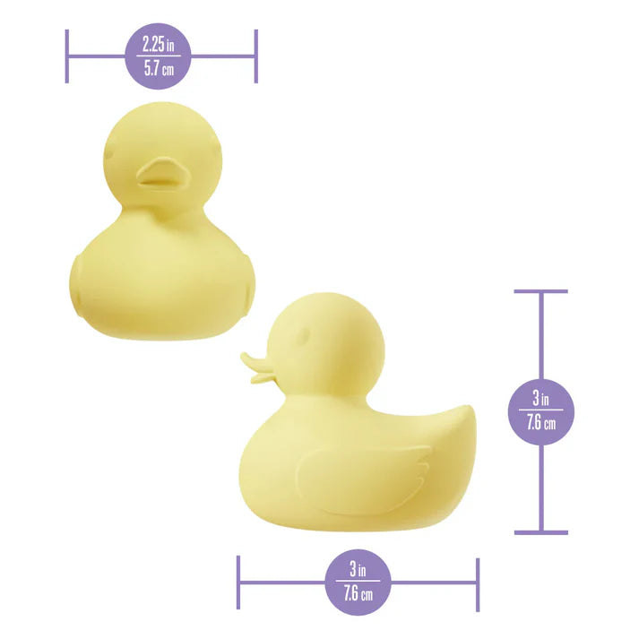 rubber duck massager size specs