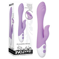 purple vibrator with clit licking stim