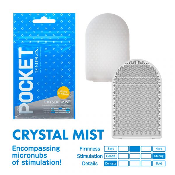 crystal mist disposable masturbator
