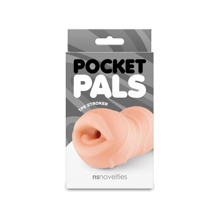 mouth masturbator on box packaging