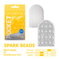 spark beads disposable masturbator