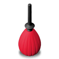 red bulb douche with spout