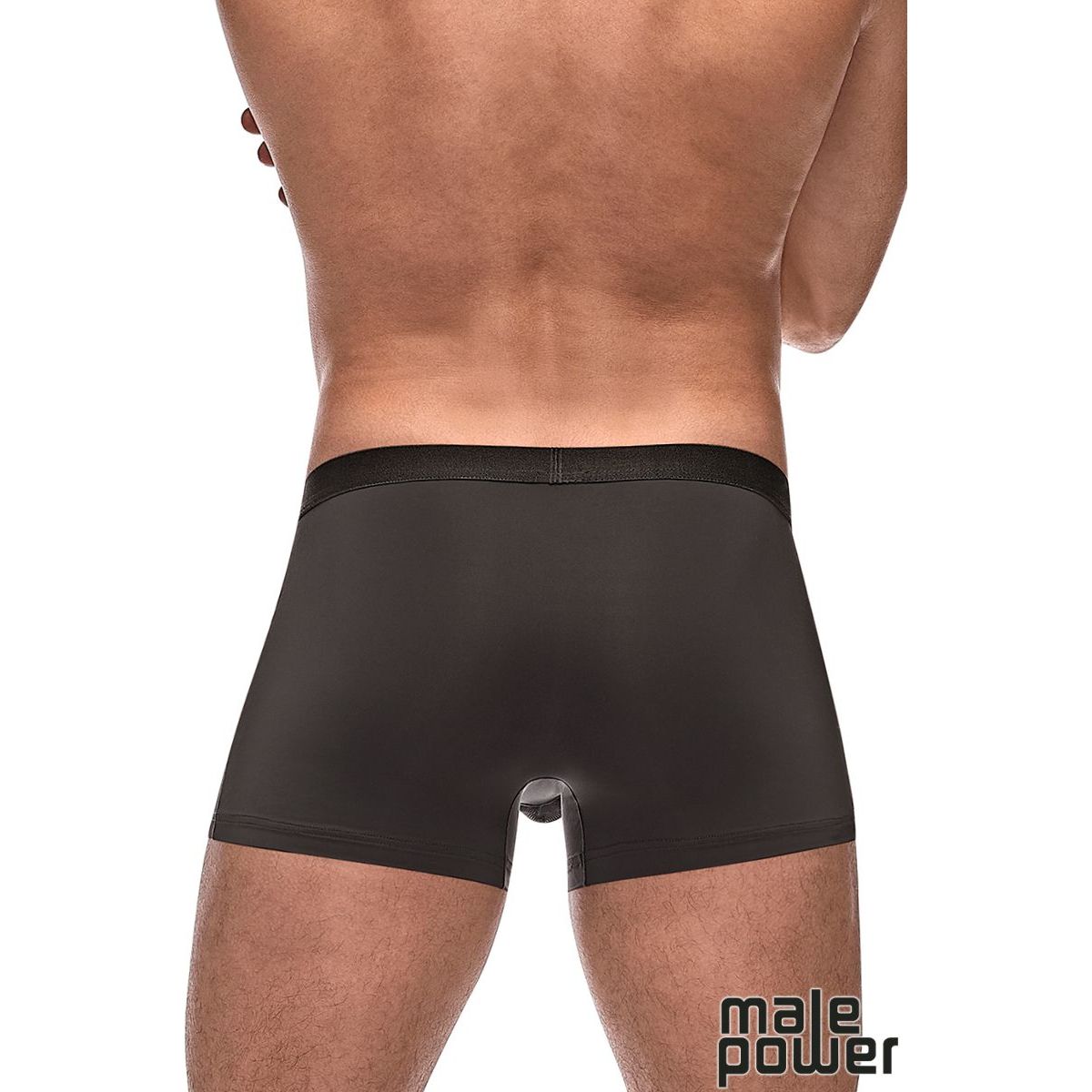 black boxers back view