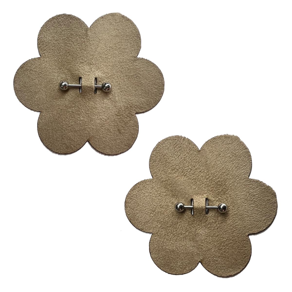 Pierced Nude Flower Petal Pasties by Pastease