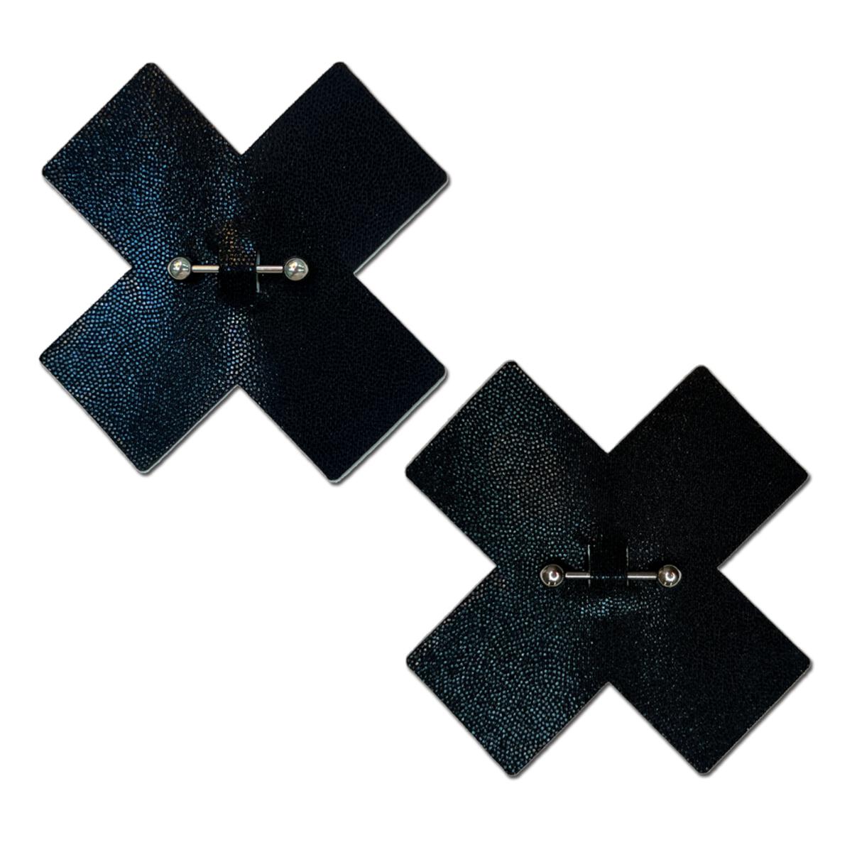 Pierced Liquid Cross Pasties by Pastease