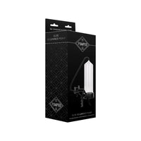 pumped elite beginner penis pump clear on box packaging