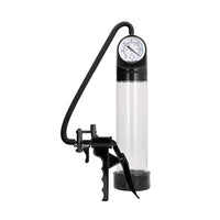 clear penis pump with psi guage and hand pump