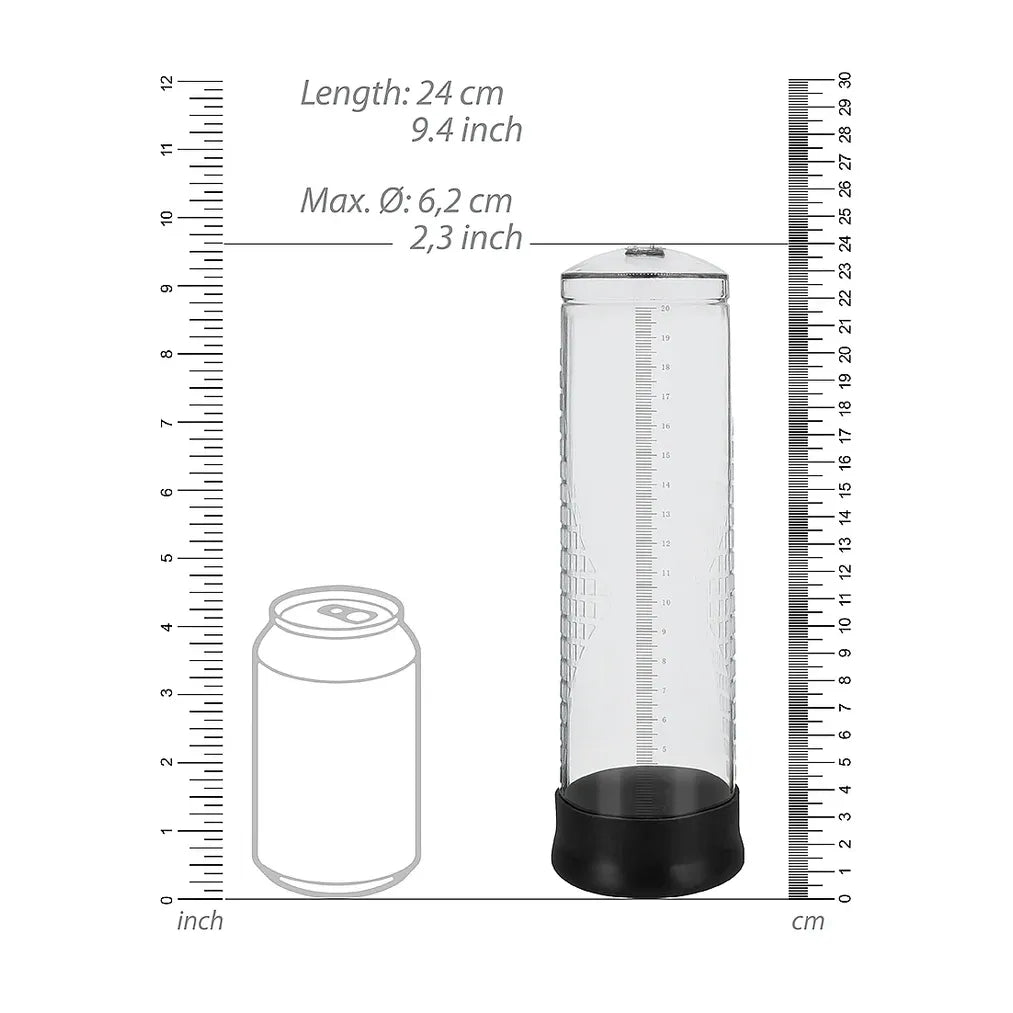 penis pump size specs