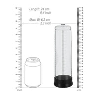 penis pump size specs