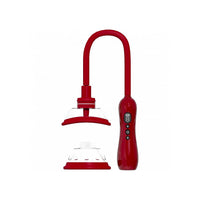 Pumped Vulva & breast pump and breast massage kit on white background