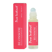 roll on pheromon perfume oil in pink box and bottle