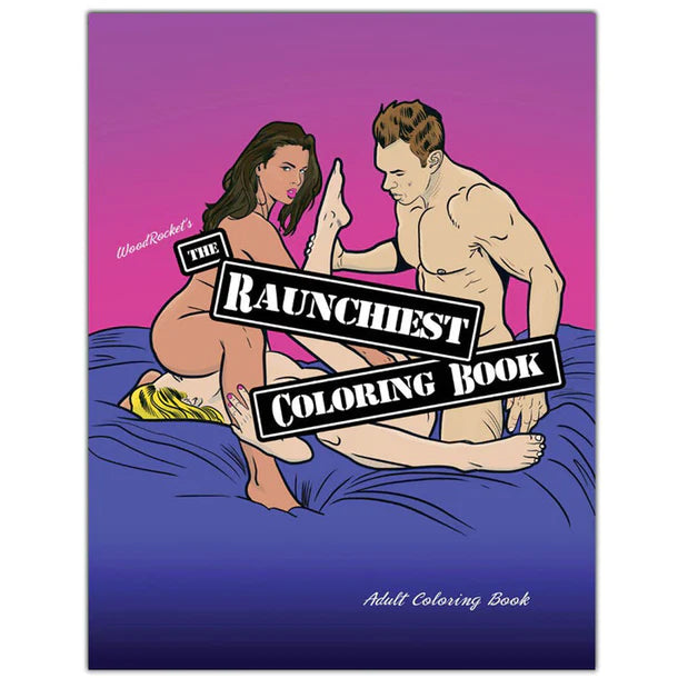 raunchiest adult coloring book by wood rocket source adult toys