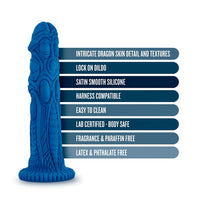 blue cyborg dildo