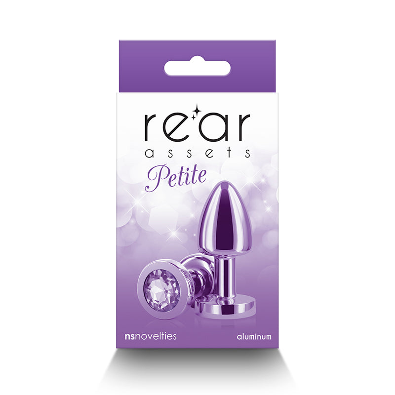 rear assets aluminum petite anal plug by ns novelties source adult toys