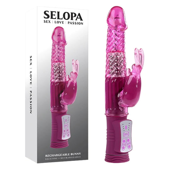 Rechargeable Bunny Vibrator by Selopa | Source Adult Toys Rechargeable Bunny Vibrator by Selopa | Source Adult Toys