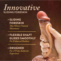 information sheet on realistic sliding dildo