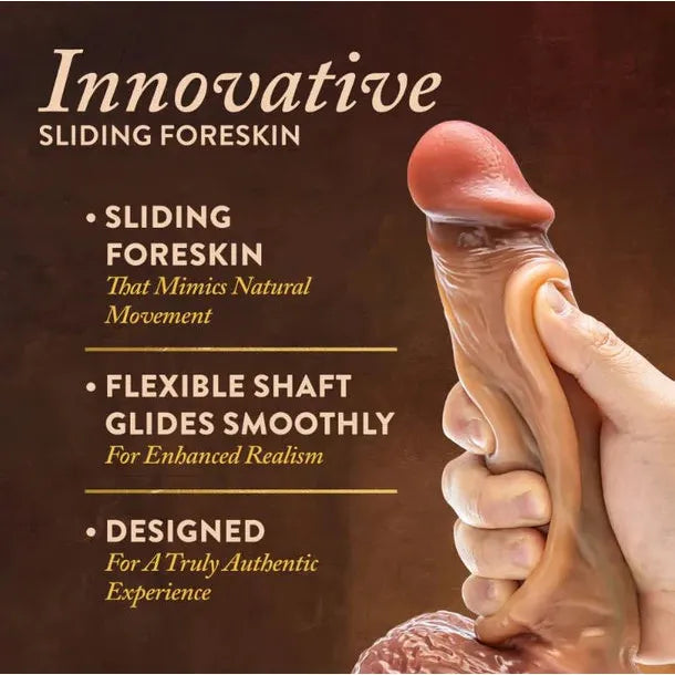information sheet on realistic sliding dildo
