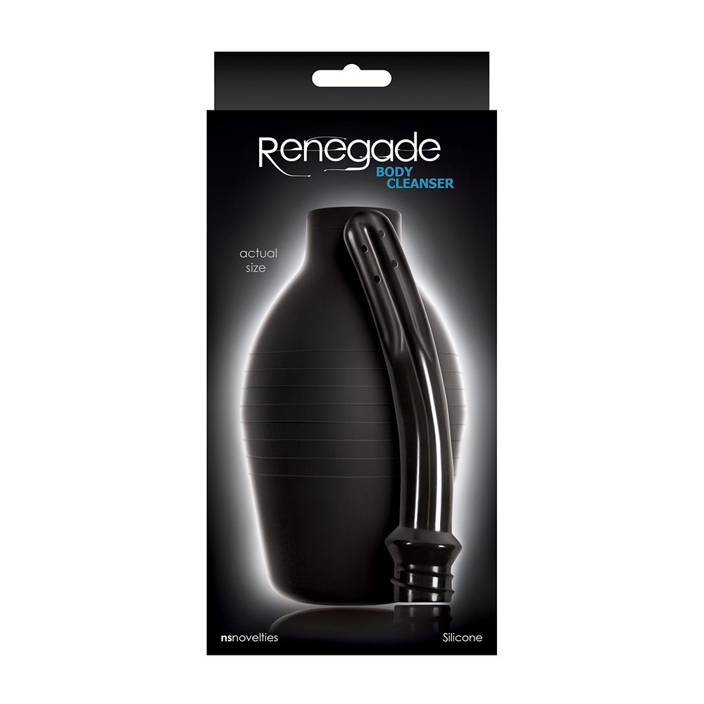 Packaging of Renegade Body Cleanser with product image on a white background