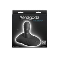 Packaging of a 'Renegade' thrust and grind product on a white background