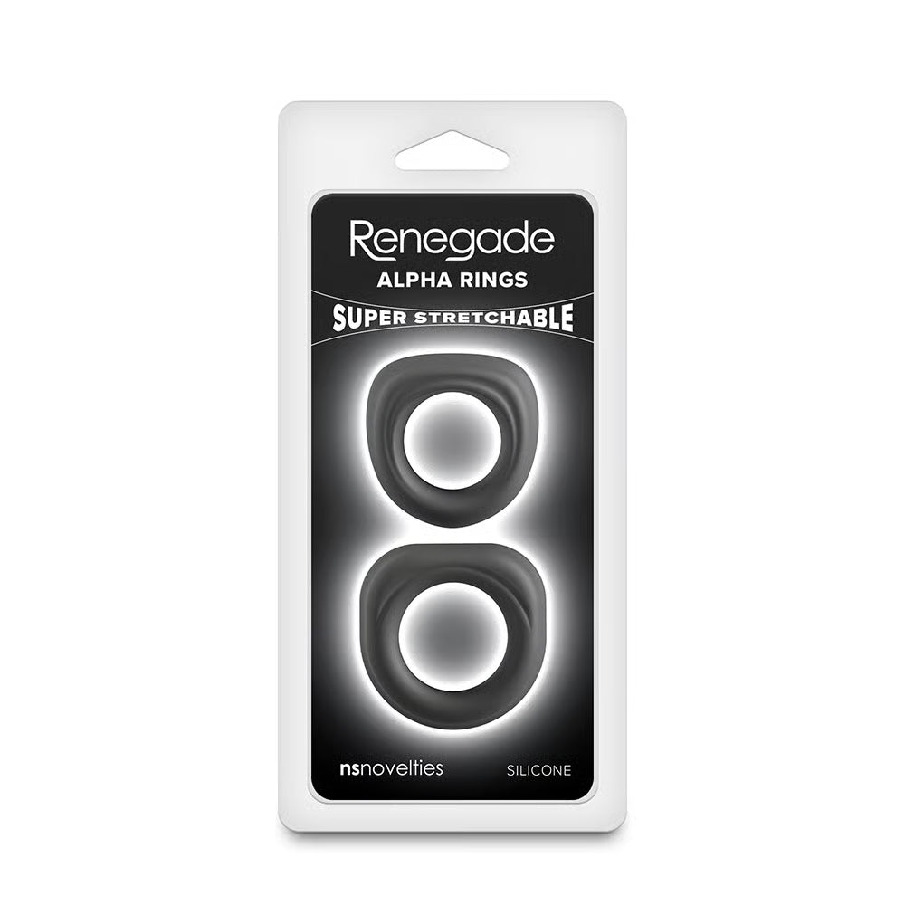 renegade alpha cock rings in packaging