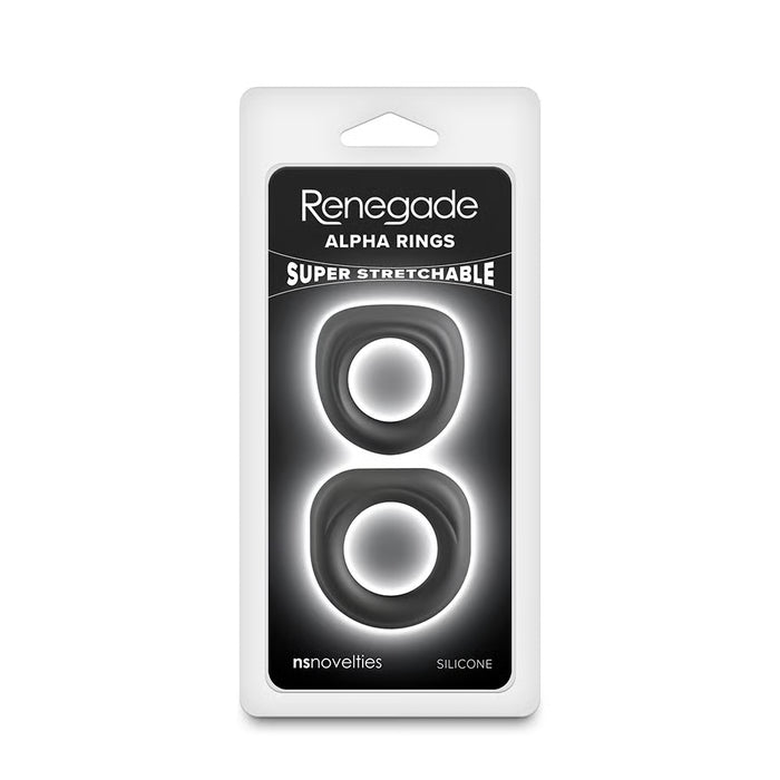 renegade alpha cock rings in packaging