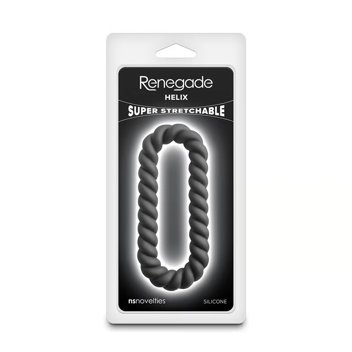 renegade helix braided cock ring in packaging