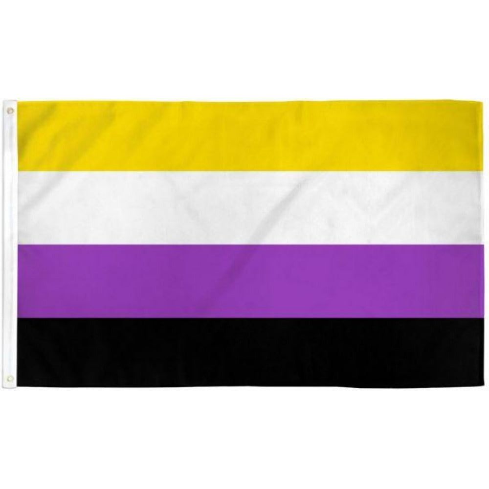 Non Binary Flag 3' X 5' Polyester