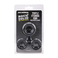 Packaged product with 'Doc Johnson' branding and 'Rock Solid' text on a white background