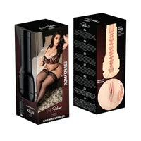 vagina masturbator with hard case and box display molded after adult star romi chase