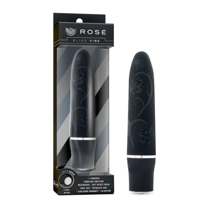 Rose Bliss 4" Mini Vibrator by Blush