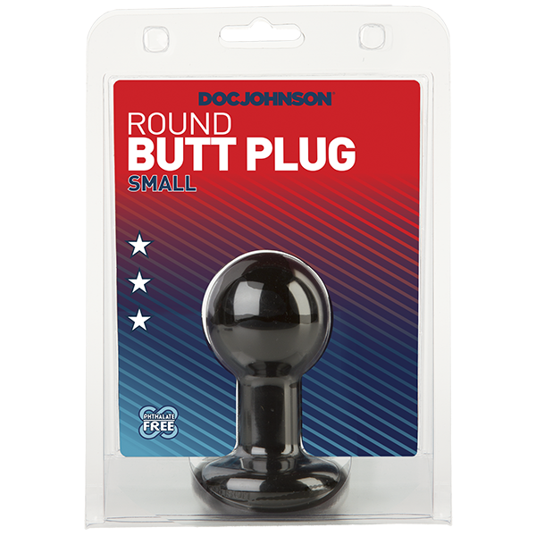 round butt plug small by doc johnson source adult toys