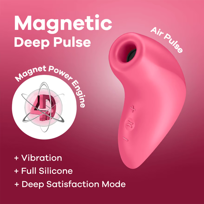 Magnetic Deep Pulse Clitoral Vibrator by Satisfyer