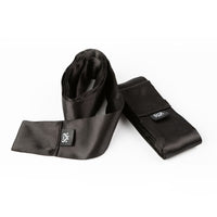 Black satin restraints 2 pk example photo.