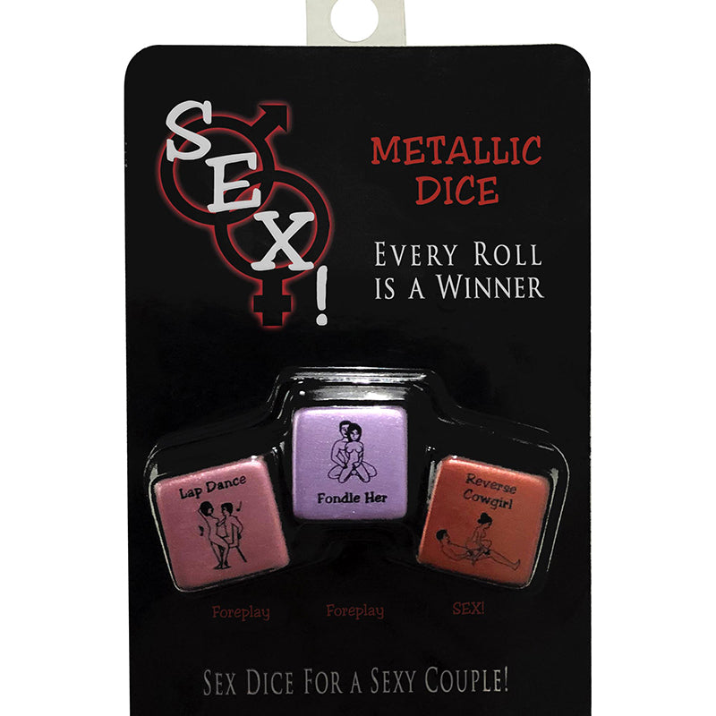 Sex metallic Dice Game by Kheper Games | Source Adult Toys Sex metallic Dice Game by Kheper Games | Source Adult Toys