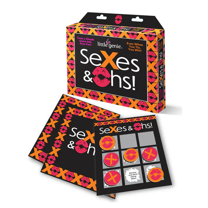 Sexes & Ohhs game packaging with colorful design on a white background