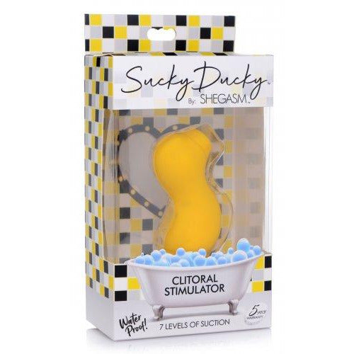 yellow suction duck vibrator