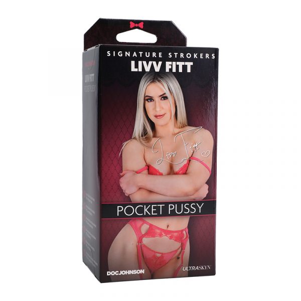 blonde female with red lingerie on box cover