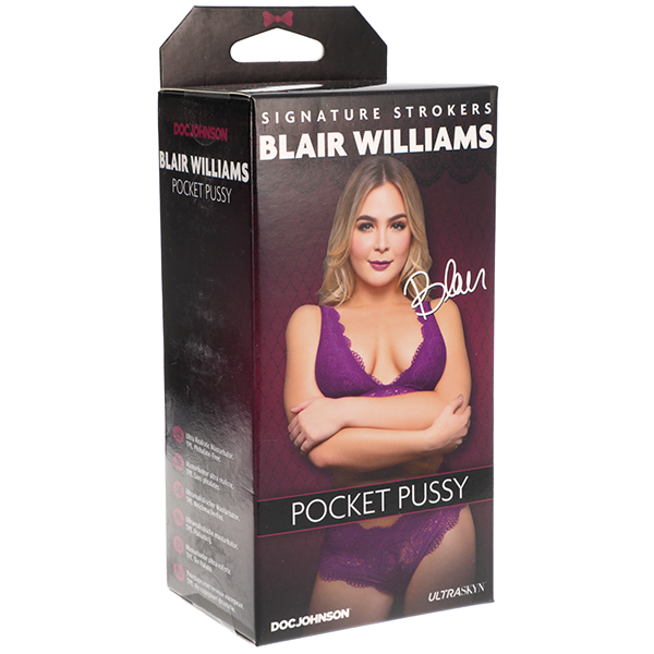 blonde female in purple lingerie on box cover