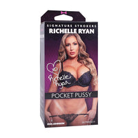 'Pocket Pussy' Richelle Ryan on a white background