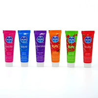 assorted tubes of lubricant
