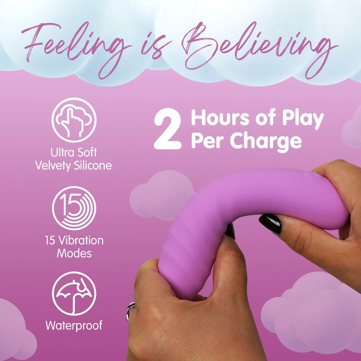 bendable vibrator with specs