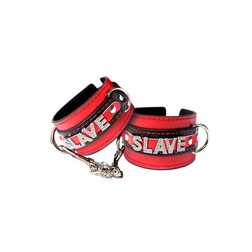 slave fetish hand cuffs by nobu