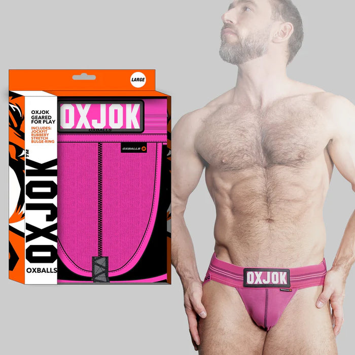 men's jockstrap undies pink