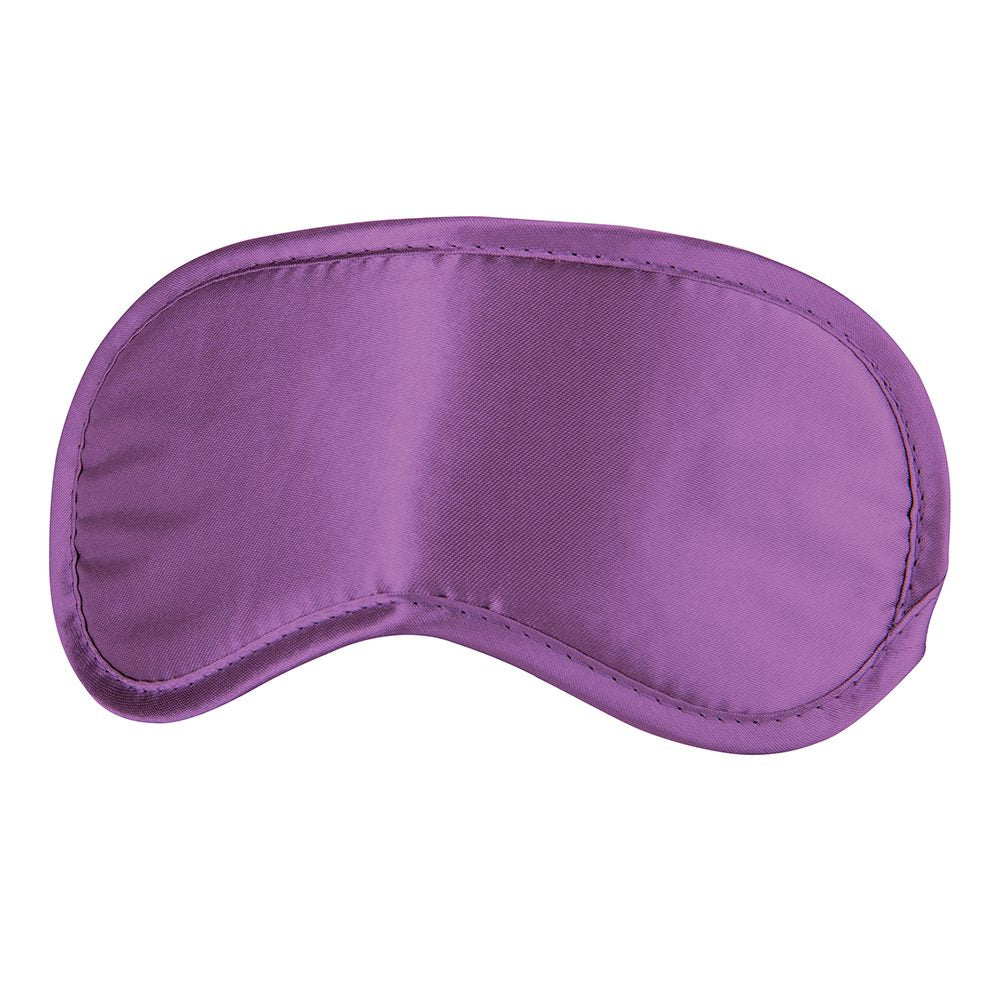 purple soft eye mask